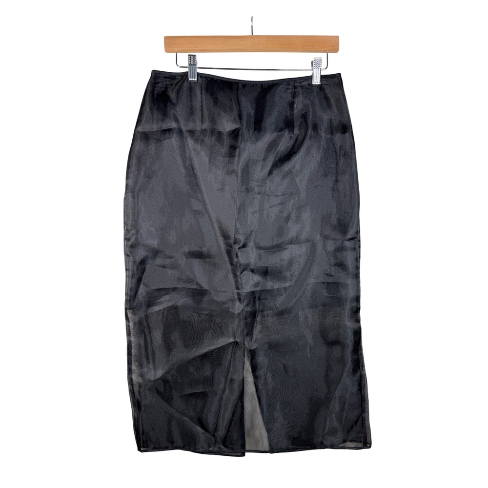 New Worthington Midi Skirt size 6 Black